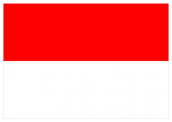Bandera de Indionesia