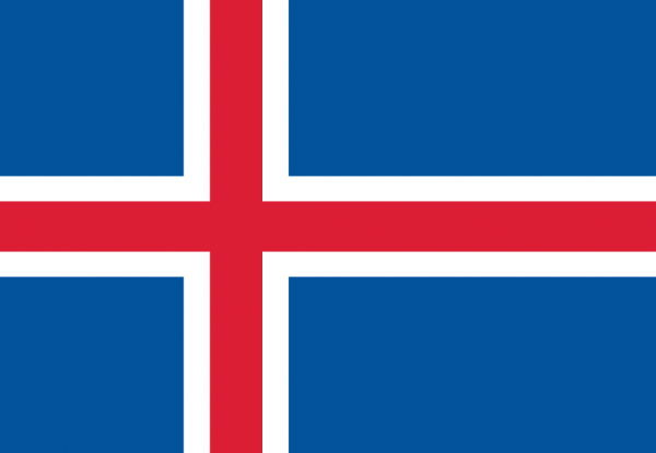 Bandera de Islandia