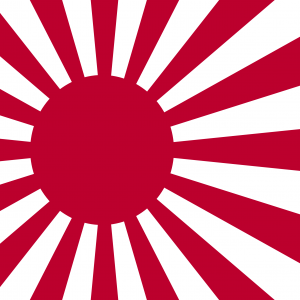 Bandera Armada Naval de Japón