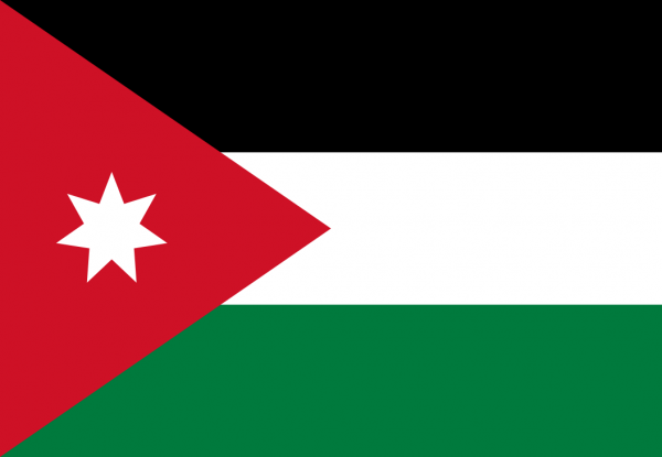 Bandera de Jordania