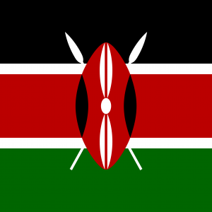 Bandera de Kenia