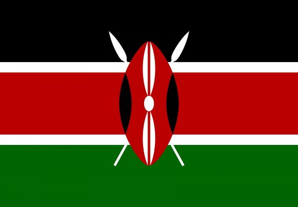 Bandera de Kenia