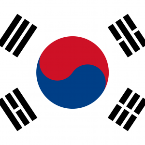 Bandera de Corea del Sur