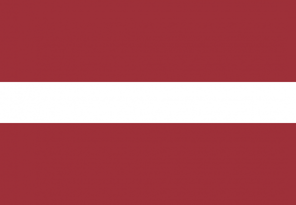 Bandera de Letonia