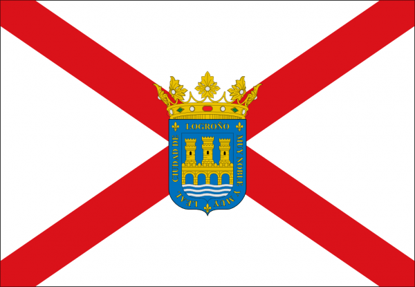 Bandera de Logroño