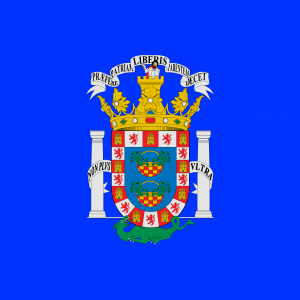 Bandera de Melilla (Ciudad Autonoma)