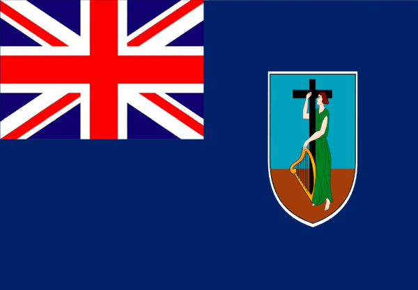 Bandera de Monserrat