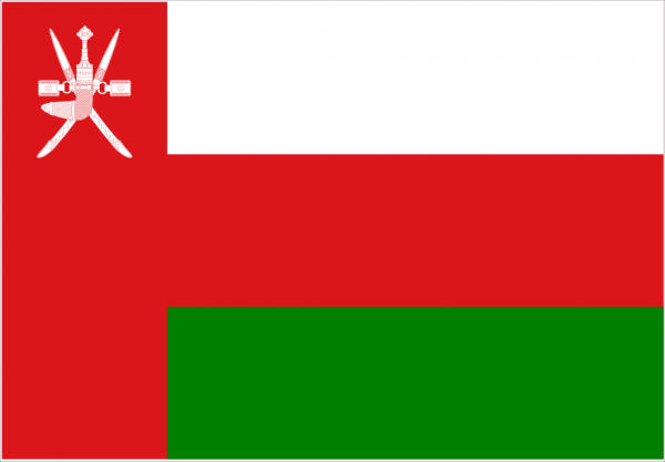 Bandera de Omán
