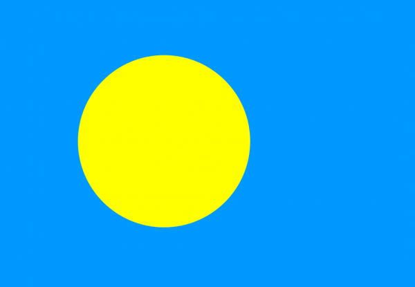 Bandera de Palaos