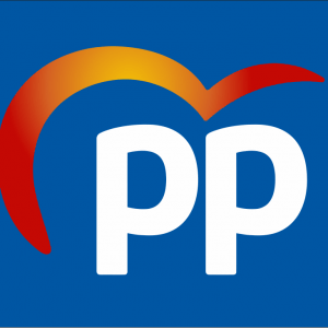 Bandera PP azul