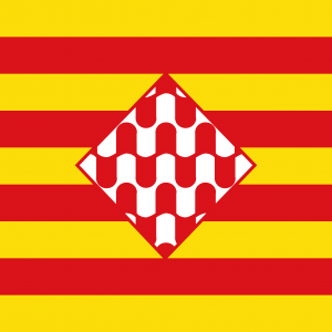 Bandera Provincia de Gerona