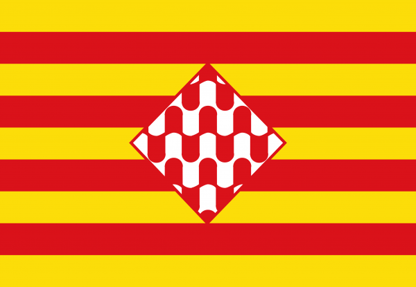 Bandera Provincia de Gerona