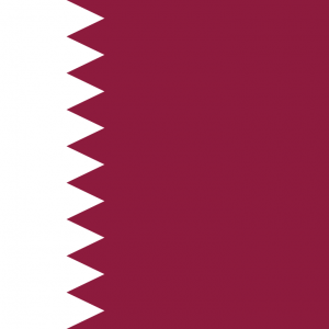 Bandera de Qatar