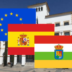 Banderas de Europa + España + La Rioja