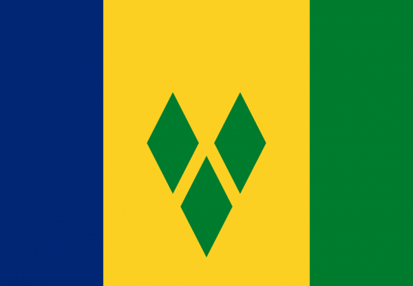 Bandera de San Vicente y Granadinas