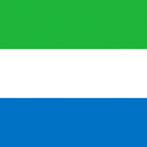 Bandera de Sierra Leona