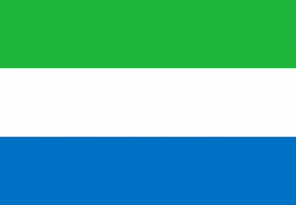 Bandera de Sierra Leona