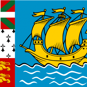 Bandera de San Pedro y Miquelon