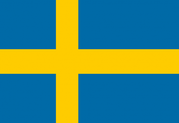 Bandera de Suecia