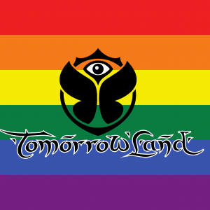 Bandera de Tomorrowland Gay
