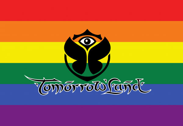 Bandera de Tomorrowland Gay