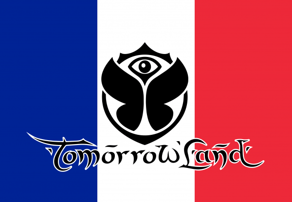 Bandera Tomorrowland Francia