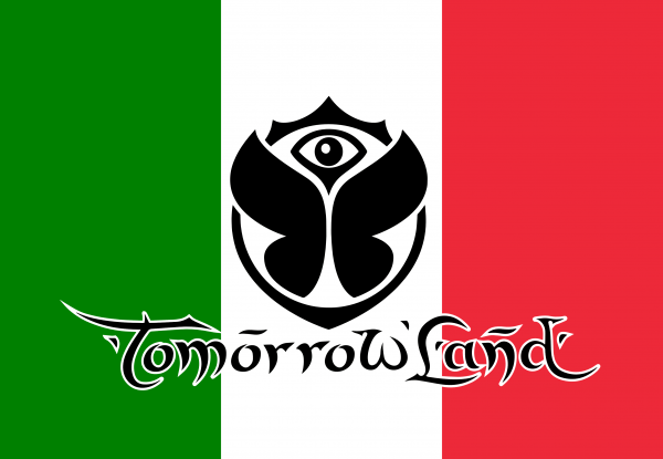Bandera Tomorrowland Italia
