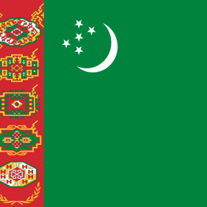 Bandera de Turkmenistan