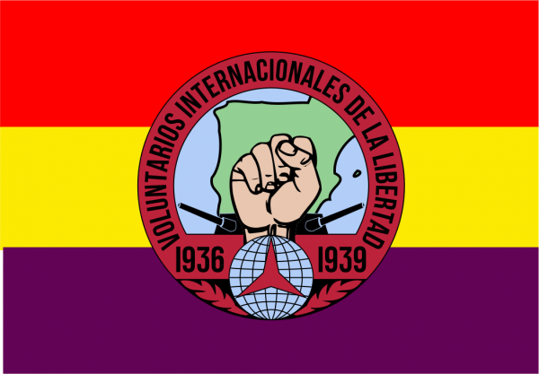 Bandera Voluntarios Internacionales de la Libertad
