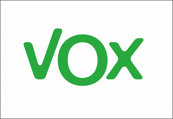 Bandera Vox Blanca